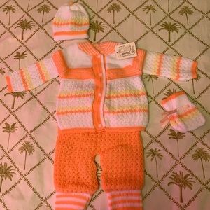 4pc baby warm winter set. New